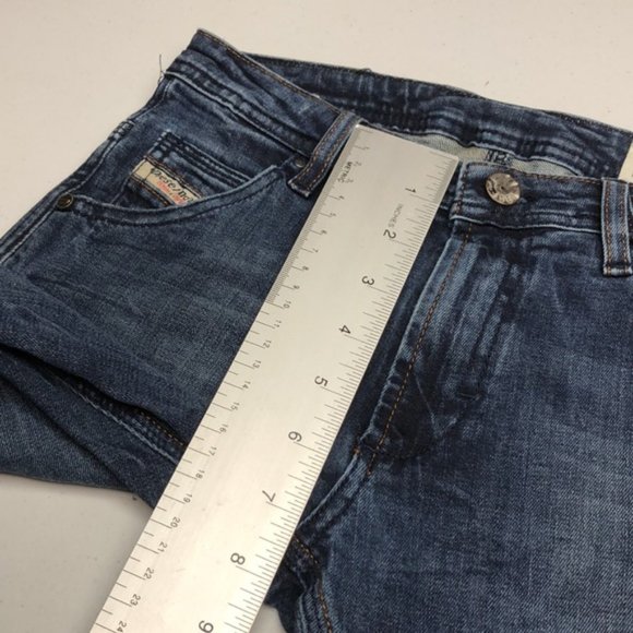 VINTAGE GIRLS DIESEL SLIM CARROT SKINNY JEANS 8Yx24 ๐ - Picture 9 of 11